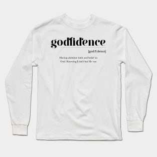 Godfidence - Definition Long Sleeve T-Shirt